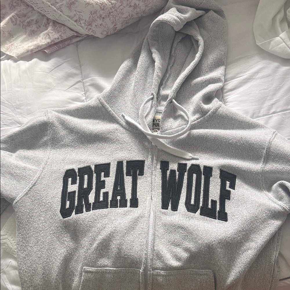 Great Wolf Gray Hoodie